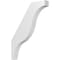 Ekena Millwork 3 1/2-in. W x 24-in. D x 32-in. H Funston Architectural Grade PVC Knee Brace BRCP035X24X32FST - alternate 1